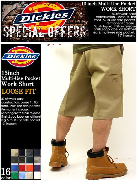 最安値 Dickies ディッキーズ 422ハーフパンツ13インチ おすすめのメンズ短パン ハーフパンツならコレ おすすめのメンズ短パン ハーフパンツならコレ